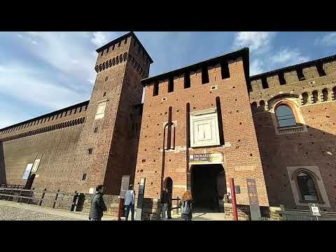 Sforzesco Castle in Milan / Кастелло Сфорцеско ди Милано / კასტელო სფორცესკო დი მილანო.